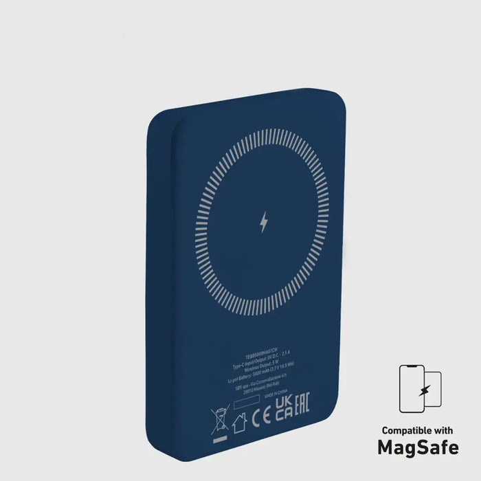 Powerbank SBS TEBB5000MAG1CB 5000 mAh compatible with MagSafe - blue - Powerbanks<<<HurtelXML