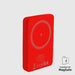 Powerbank SBS TEBB5000MAG1CR 5000 mAh compatible with MagSafe - red - Powerbanks<<<HurtelXML
