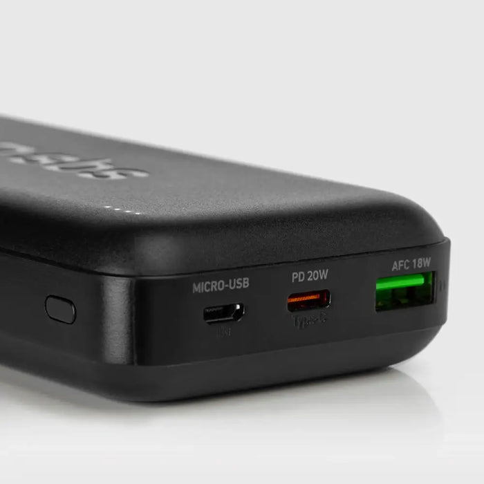 Powerbank SBS TTBB20000PD20K 20000 mAh 20W PD USB-C USB-A Micro-USB - black - Powerbanks<<<HurtelXML