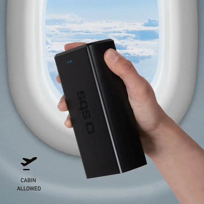 Powerbank SBS TTBB30000PD20K 30000 mAh 2 x USB-C 2 x USB-A - black - Powerbanks<<<HurtelXML