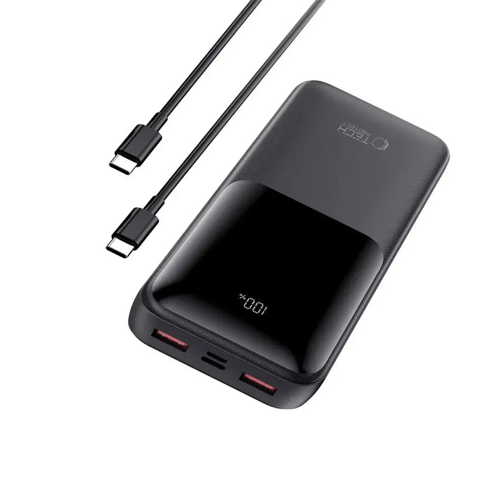 Powerbank Tech-Protect PB02 20000mAh 22.5W - black - Powerbanks<<<HurtelXML