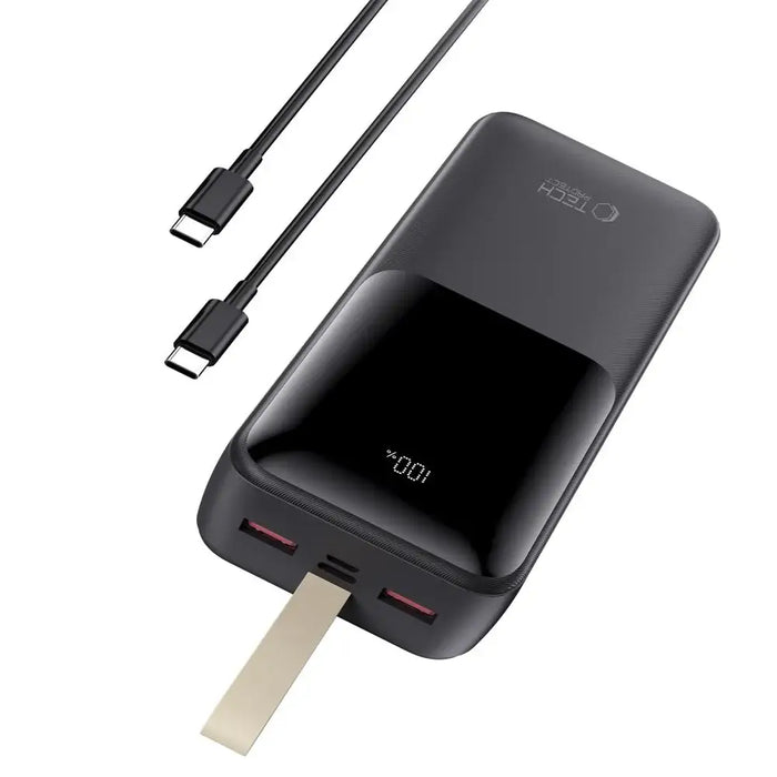 Powerbank Tech-Protect PB03 30000mAh 22.5W - black - Powerbanks<<<HurtelXML