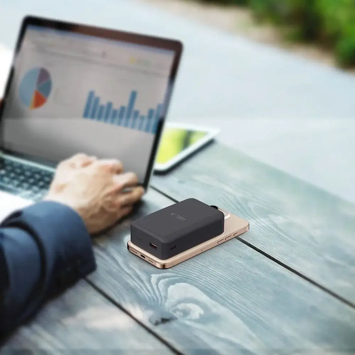 Powerbank Tech-Protect PB12 LifeMag MagSafe 20000MAH - black - Powerbanks<<<HurtelXML