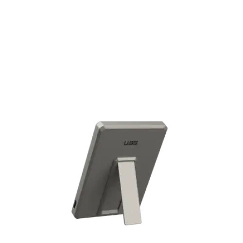 Powerbank UAG Ultra Slim 5K 5000 mAh with stand 10W USB-C cable compatible with MagSafe - titanium