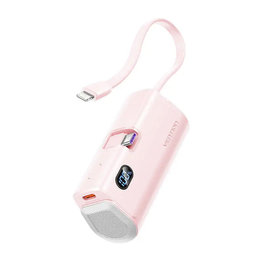 Powerbank Vention LED display 4800mAh 22.5W FHQP0 (pink) - Powerbanks<<<GSM Accessories<<<InnproXML&&&Power