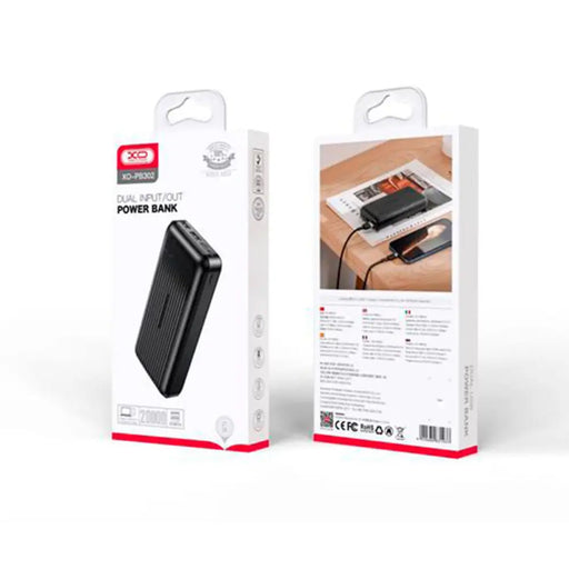 Powerbank XO Black 20000 mAh - Електроника Телефони и таблети<<<Компютри| Електроника<<<BigBuy&&&Power