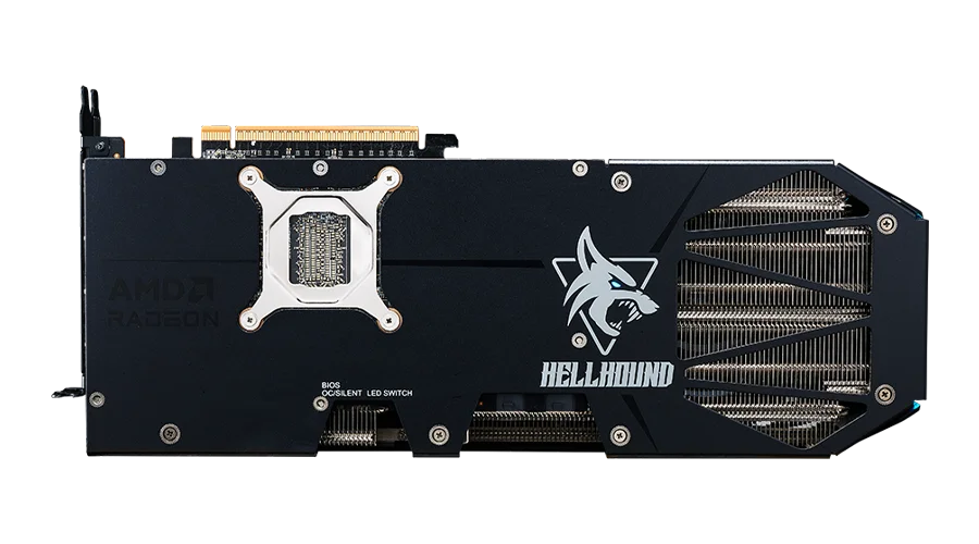 Video card PowerColor Radeon RX 9070 XT Hellhound 16GB GDDR6