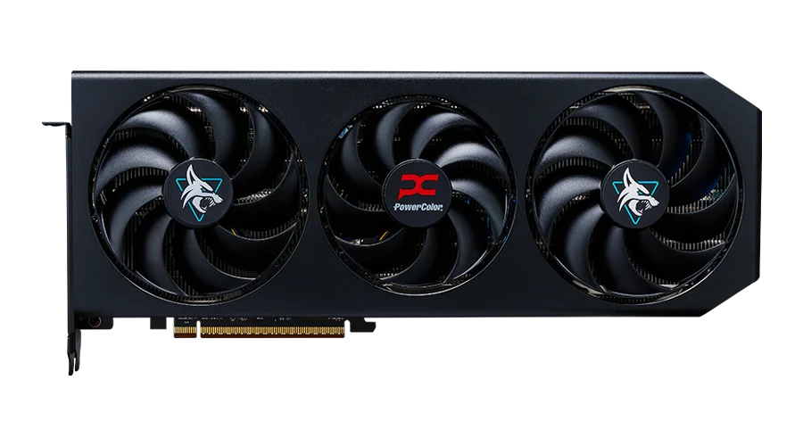 Video card PowerColor Radeon RX 9070 XT Hellhound 16GB GDDR6