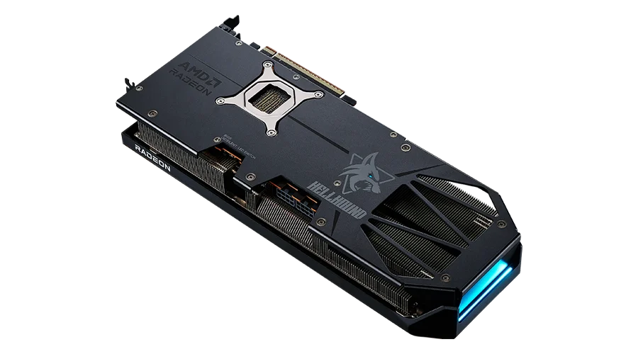 Video card PowerColor Radeon RX 9070 XT Hellhound 16GB GDDR6