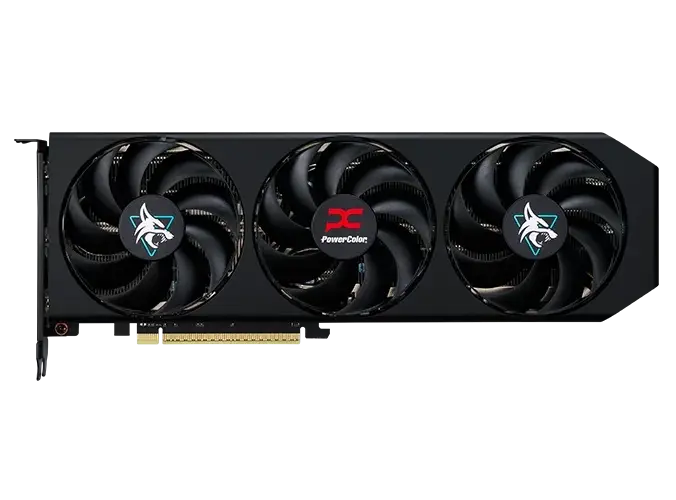 Video card PowerColor RADEON RX 9060 XT Hellhound OC 16GB GDDR6