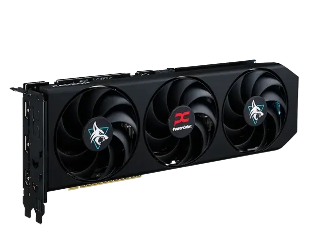 Video card PowerColor RADEON RX 9060 XT Hellhound OC 8GB GDDR6
