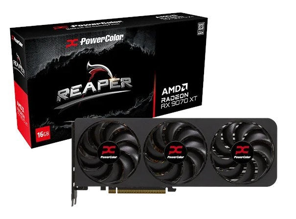 Video card PowerColor Radeon RX 9070 XT Reaper 16GB GDDR6
