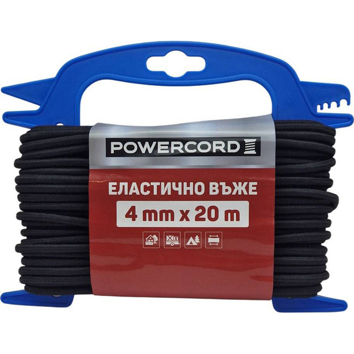 ELASTIC ROPE POWERCORD 4 MM 20 M ELASTIC