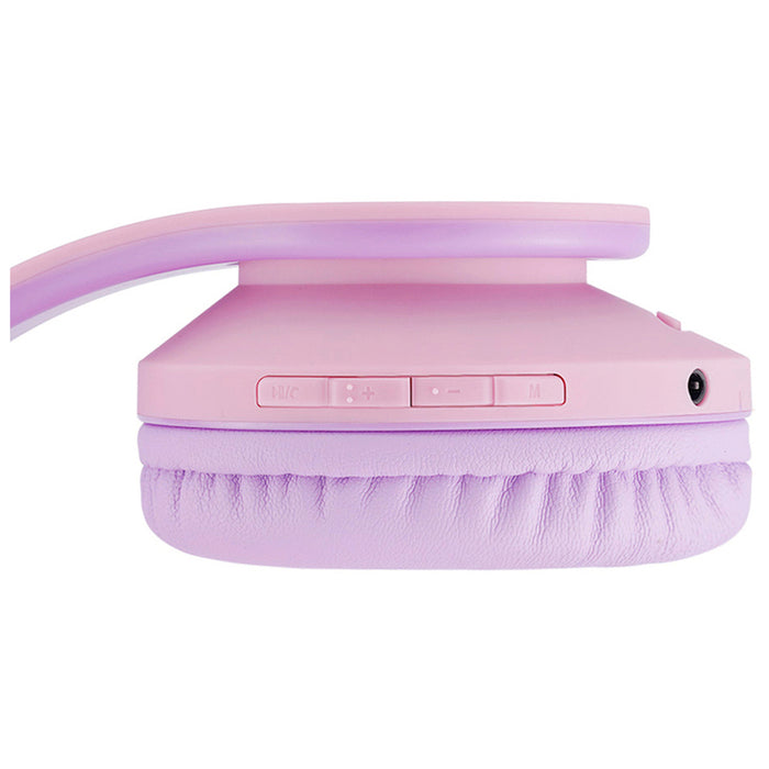 POWERLOCUS P2 KIDS CAT PINK/PUR stereo headphones