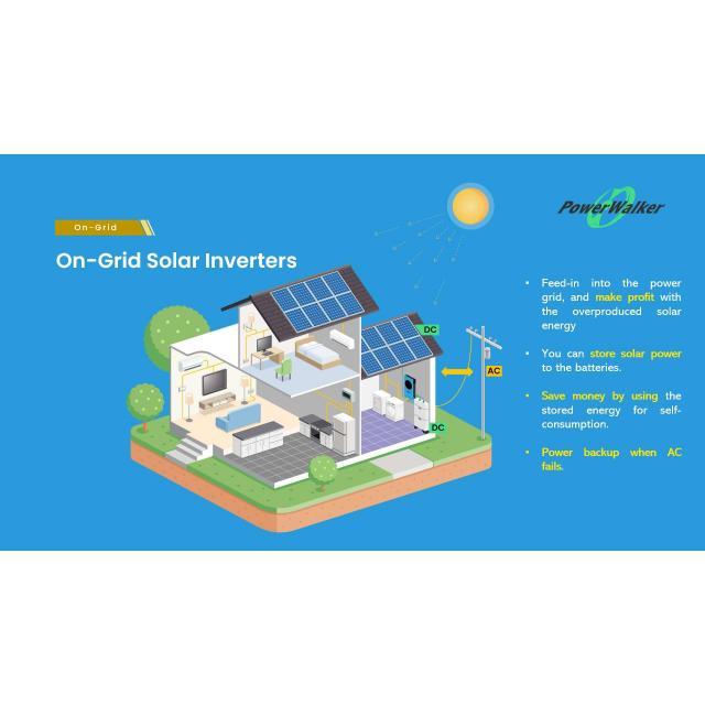 Solar inverter POWERWALKER 3600 SKY OGN 3600 VA/ 3600 W