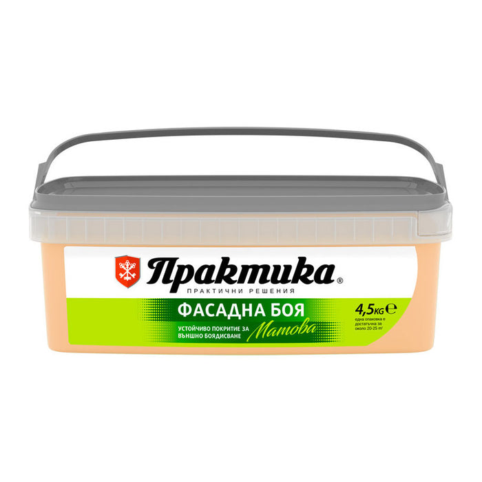 FACADE PAINT MANDARINA 4.5 KG PRAKTIKA