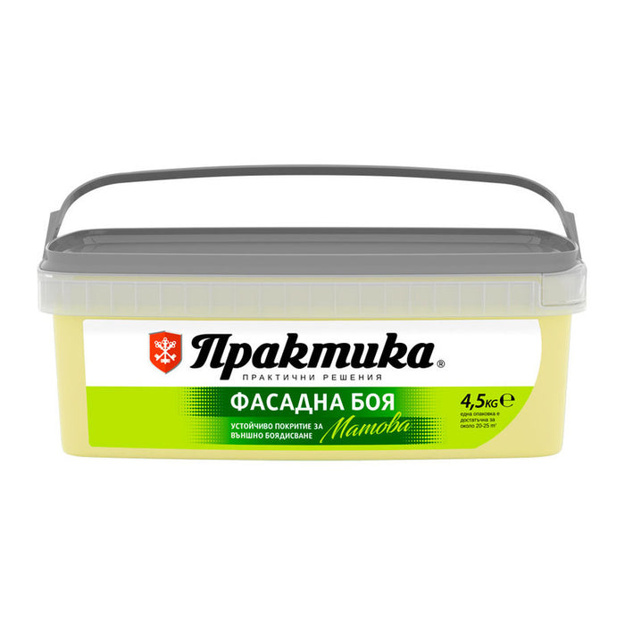 FACADE PAINT NEEDLE 4.5 KG PRAKTIKA