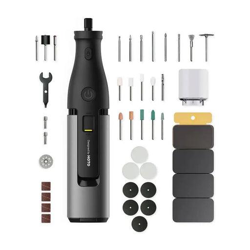 Precision multifunction grinder 12V set 36 el. HOTO QWLDM002 35000RPM - Grinders<<<Tools<<<InnproXML