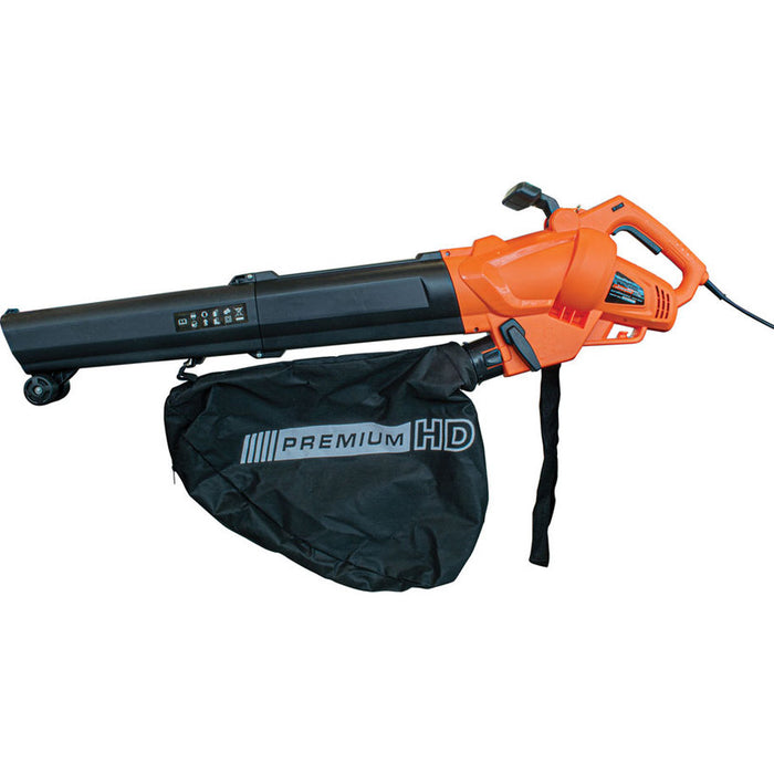 ELECTRIC LEAF COLLECTOR PREMIUM HD 3000 W, MAXIMUM BLOWING SPEED 270 km/h