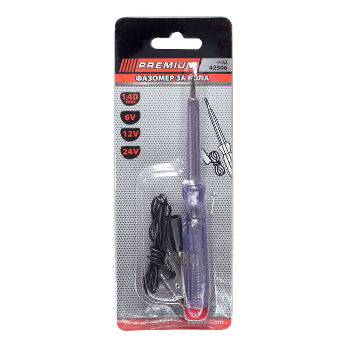 PHASEMETER FOR CAR 6V-12V-24V PRE AUTOMOTIVE VOLTAGE TESTER PREMIUM 6V-12V-24V