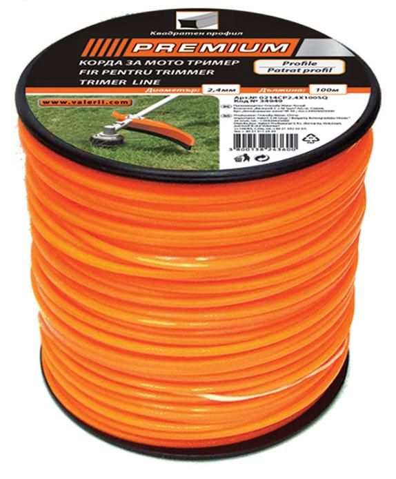 CORD FOR TRIMMER SQUARE PREMIUM 3 MM-100 M