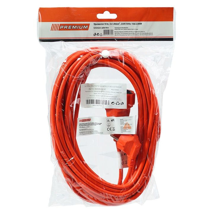 EXTENSION 10 METERS 3X1.00MM2 PREMIUM