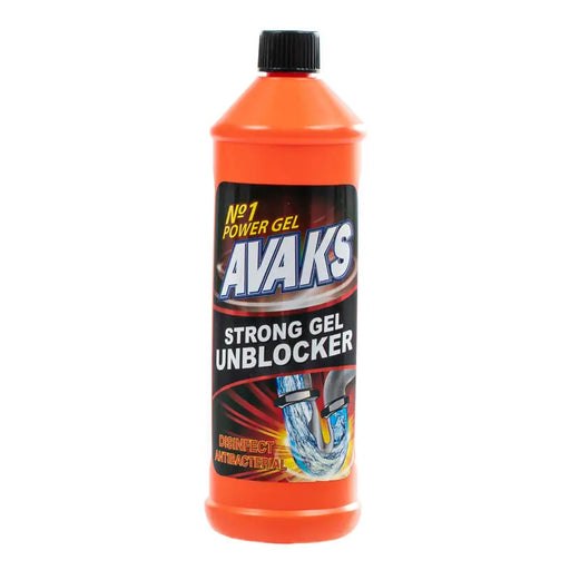 PREPARATION FOR RELEASING CHANNELS 1 L GEL AVAKS - Почистващи препарати<<<Домашни потреби<<<Кухня<<<Praktiker