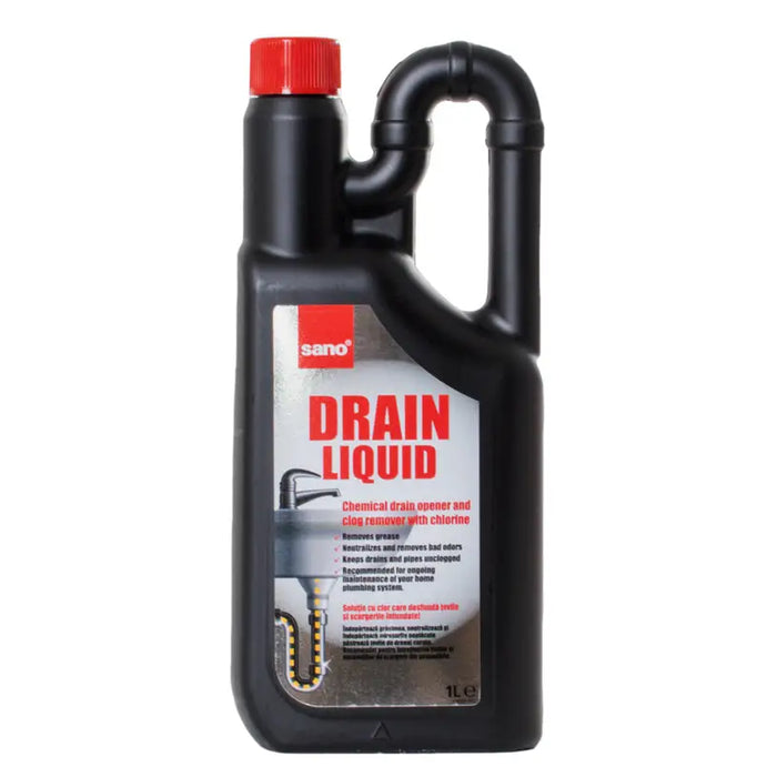 PREPARATION FOR RELEASING CHANNELS 1 L SANO GEL - Почистващи препарати<<<Домашни потреби<<<Кухня<<<Praktiker
