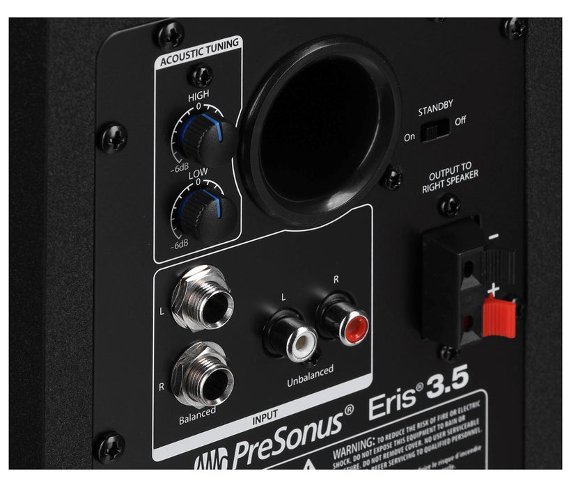 PreSonus Eris 3.5 2nd Gen - a pair of active monitors