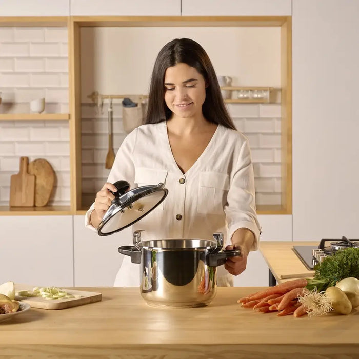 Pressure cooker 6l Taurus Classic Moments KPC5006 (stainless steel) - Pressure cookersAGD-SZY<<<Home Appliance