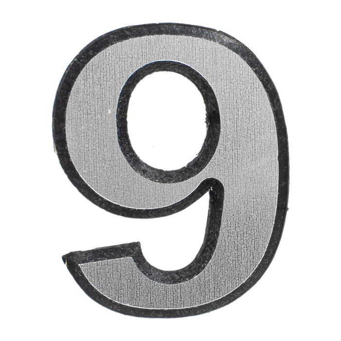 SELF-ADHESIVE NUMBER "9" 4 CM PREVENTA