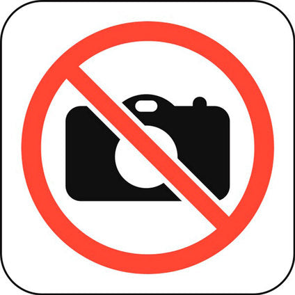 STICKER 12 X 12 CM PREVENTA "NO PHOTOGRAPHY"
