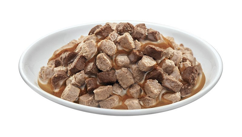 PREVITAL Cat Food Megabox with Lamb, Beef, Rabbit, and Chicken in Gravy - Wet Cat Food - 24 x 100g