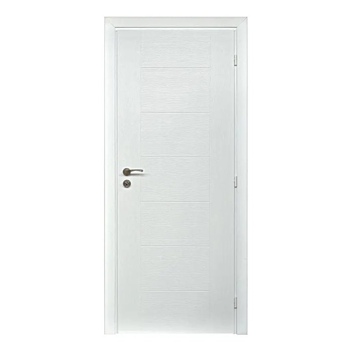 PRIMERED DOOR WITH CASE MODULATO THREE 80X200X7 CM. RIGHT - Врати<<<Врати и обков<<<Строителни