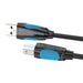 Printer Cable USB 2.0 A to USB-B Vention VAS-A16-B200 2m Black - USB cables<<<Cables<<<IT Accessories<<<InnproXML