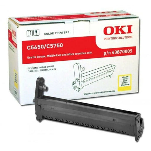 Printer drum OKI 43870005 Yellow - Електроника Периферни и резервни части<<<Компютри|