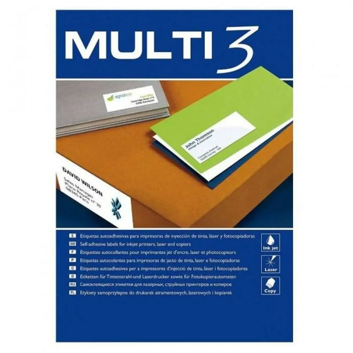 Printer Labels Apli 4704 70 x 37 mm White - Електроника Периферни и резервни части<<<Компютри|