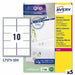 Printer Labels Avery L7173 White 100 Sheets 99,1 x 57 mm (5 Units) - Електроника Периферни и резервни части<<<Компютри|