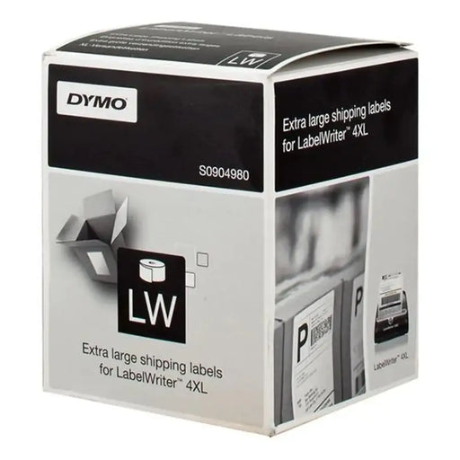 Printer Labels Dymo LW 4XL Black/White 104 x 159 mm (12 Units) - Хартия за принтери<<<Електроника Периферни и резервни