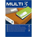 Printer Labels MULTI 3 White Upright 100 Sheets 175 x 135 mm - Електроника Периферни и резервни части<<<Компютри|