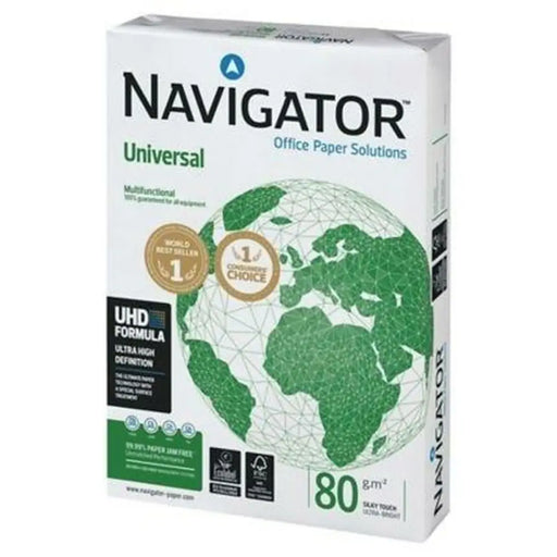 Printer Paper Navigator UNIVERSAL White 5 Pieces - Електроника Периферни и резервни части<<<Компютри|