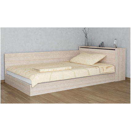 PRISTA BED WITH CHEST AND LIFTING MECHANISM EKO 120X190 CM. SONOMA OAK - Легла<<<Мебели и обков<<<Мебели и