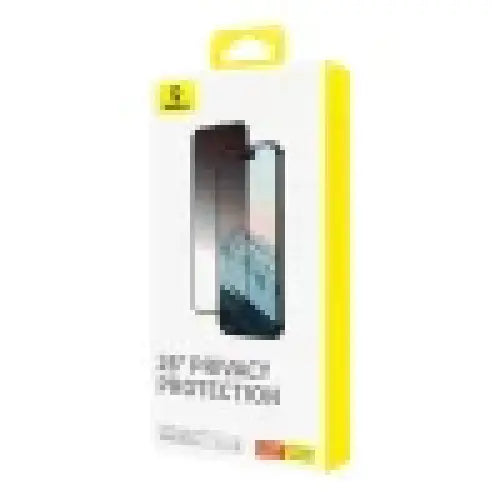 Privacy Protection Tempered Glass Baseus Diamond iPhone 15 Pro - For smartphones<<<Tempered glass and screen