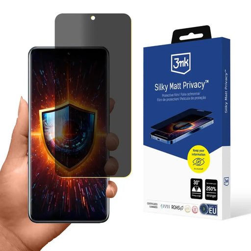 Privacy Protective Film Matte 3mk Silky Matt Privacy for Xiaomi 12X - Cell phone protection film<<<HurtelXML