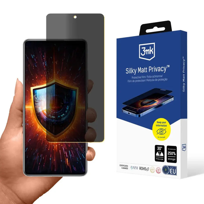 Privacy screen protector 3mk Silky Matt Privacy for Xiaomi 11T - Cell phone protection film<<<HurtelXML