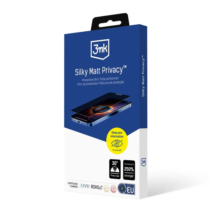 Privacy Screen Protector 3mk Silky Matt Privacy for Xiaomi Poco F7 Pro / Xiaomi Poco F7 Ultra - *Kategoria