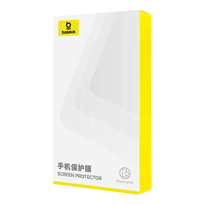 Privacy Tempered Glass Baseus Superior for iPhone 15 +cleaning kit and EasyStick (clear) - For smartphones<<<Tempered