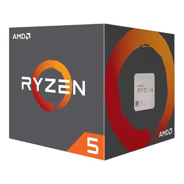 Processor AMD Ryzen 5 4500 AM4 Socket 6 Cores 3.6GHz 11MB Cache 65W - Процесори<<<AMD компоненти за