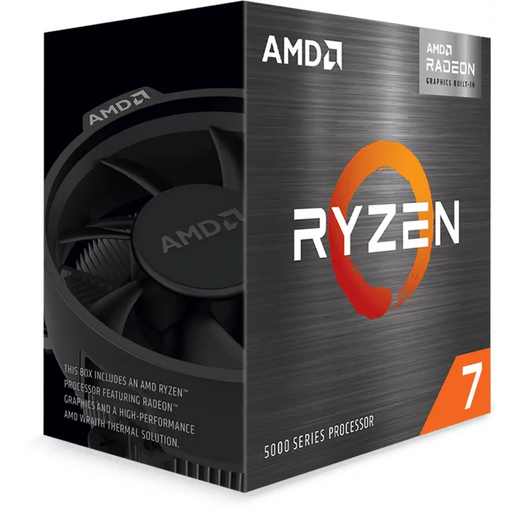 Processor AMD RYZEN 7 5700G 3.8GHz (Up to 4.6GHz) 20MB Cache 65W AM4 BOX - Процесори<<<AMD компоненти за