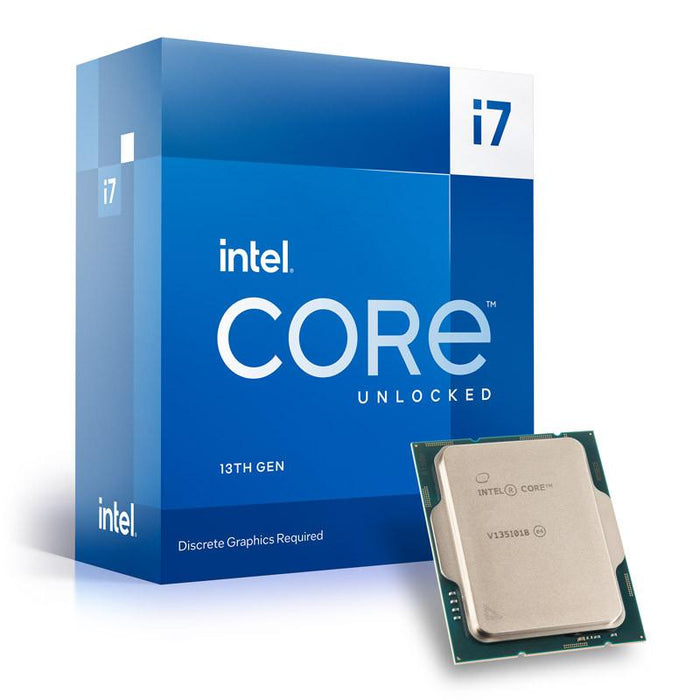 Processor Intel Raptor Lake i7-13700 8P + 8E Cores 2.10 GHz 30MB 65W LGA1700 BOX - Процесори<<<Компютърни